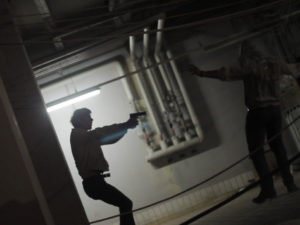 Polizei Stunt Training Wien Fighting for Film Cobra Glock WEGA